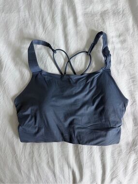NIKE Women's Navy Strappy Sports Bralette